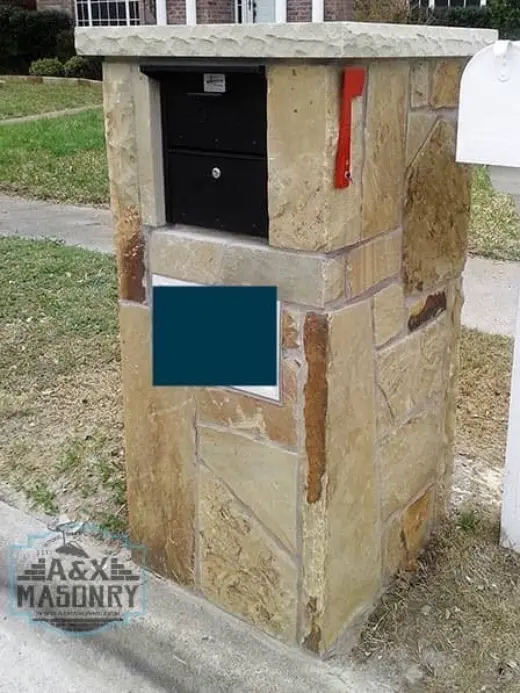 Stone Mailbox Contractor | Alexander and Xavier Masonry